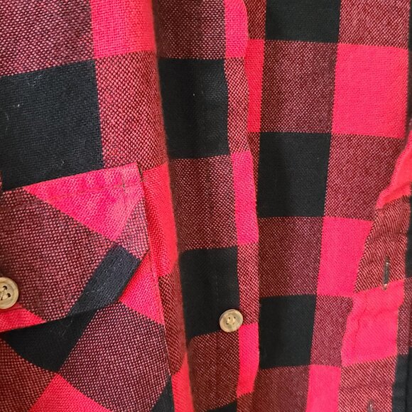 Vintage Sears Flannel Shirt (Large Tall) - Picture 3 of 4